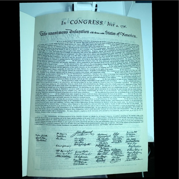 1963 The Liberty Collection ~ Historic American Political Writings on Parchment - Picture 3 of 12